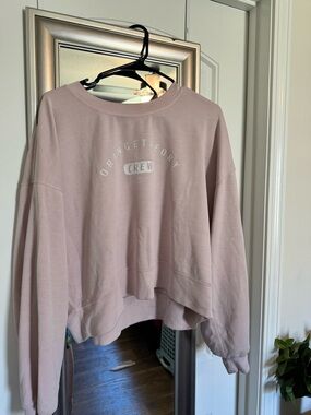 Lululemon Orangetheory Dusty Pink Crewneck Sweatshirt